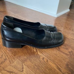 Prada low chunky heels